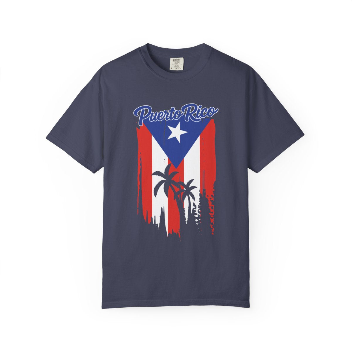 Camiseta Puerto Rico Island Pride — Bandera y Palma