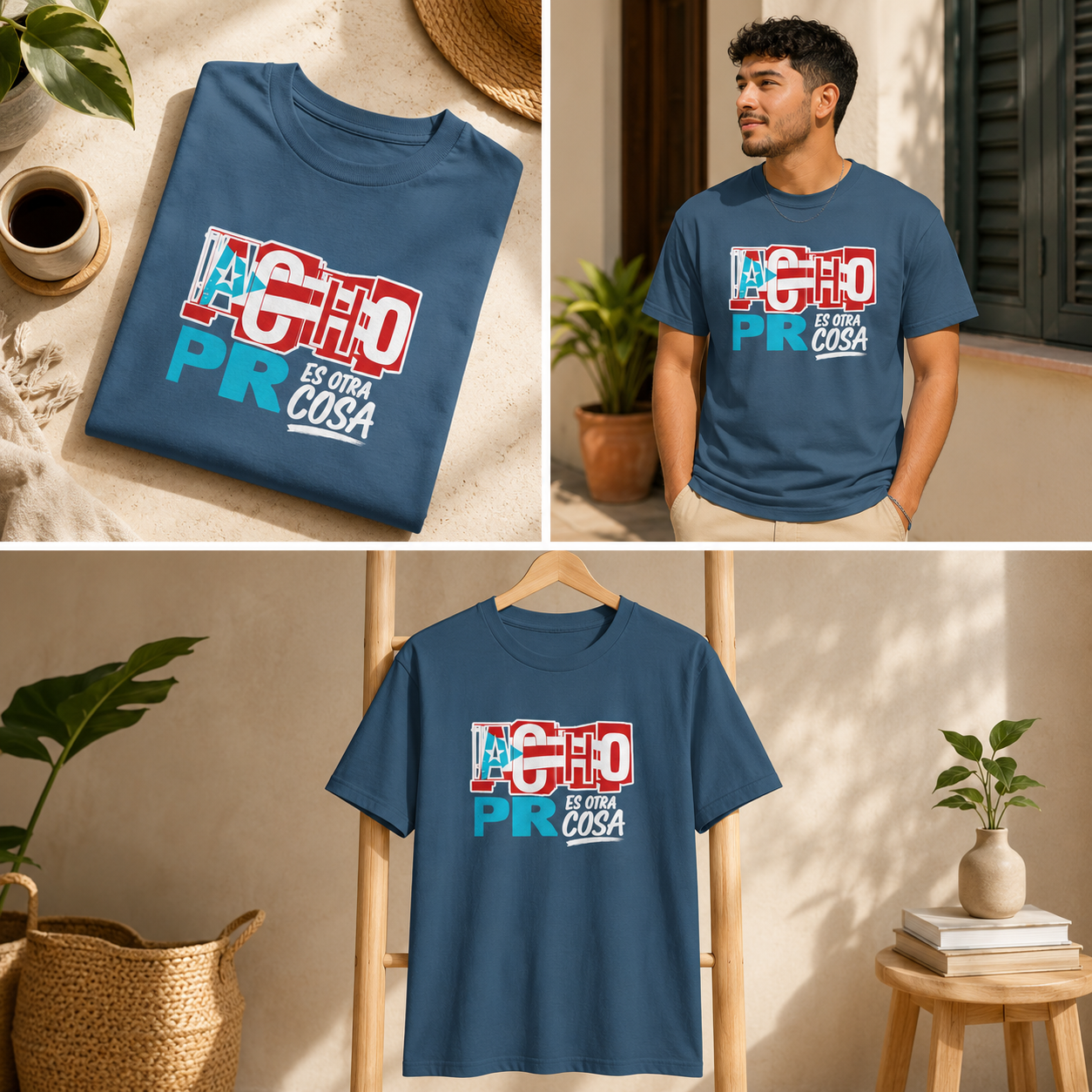 Camiseta Acho PR Es Otra Cosa — Diseño Boricua