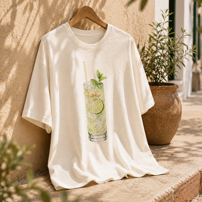 Camiseta Mojito — Cóctel Tropical con Lima y Menta