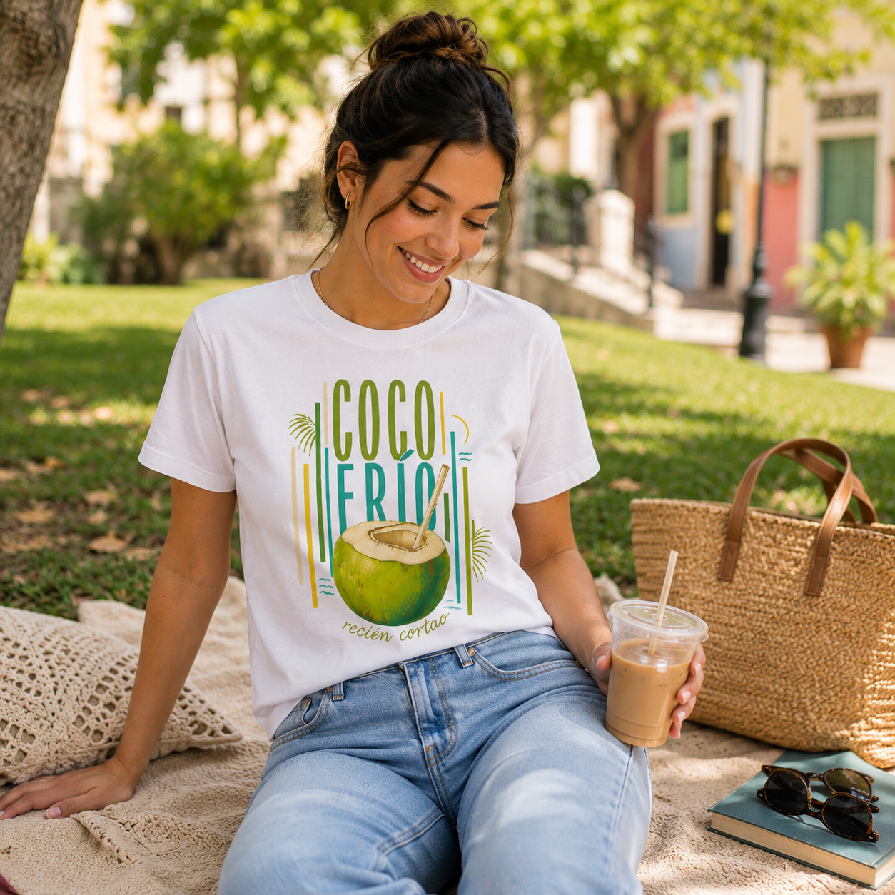 Crop Top Coco Frío Puerto Rico — Tropical Boricua